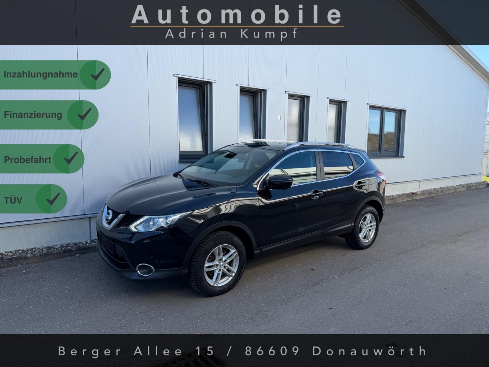 Nissan Qashqai*Autom.*Navi*Tempo*360°Cam*Pano*uvm*