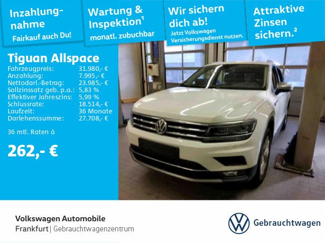 Volkswagen Tiguan Allspace 2.0 TDI DSG Highline  4MOTION Na