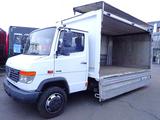 Mercedes-Benz 816 D Vario*4,2m Schwenkwand*B/L*1,5t LBW*2x AHK - Mercedes-Benz Diesel Koffer 816 d