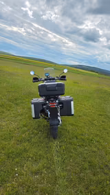 BMW R1200 GS Adventure-Look K25 mit Koffer - MOTORRAD AUS DEM JAHR 2010