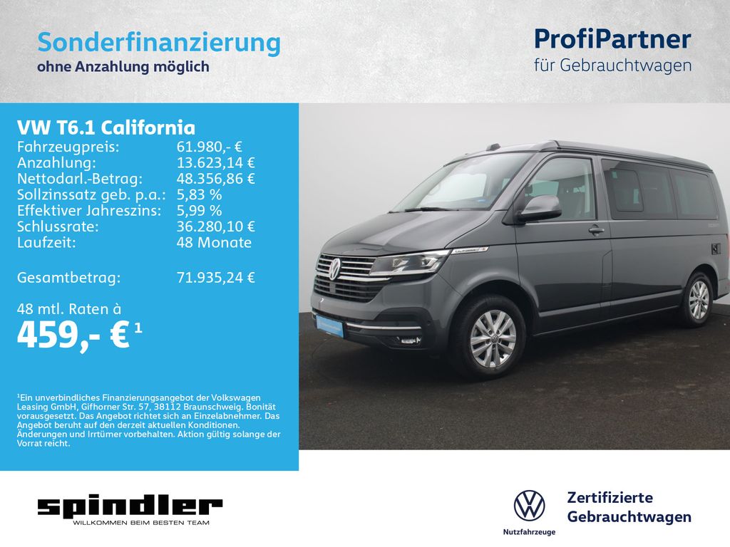 Volkswagen T6.1 California Ocean DSG / Standh, Markise, AHK