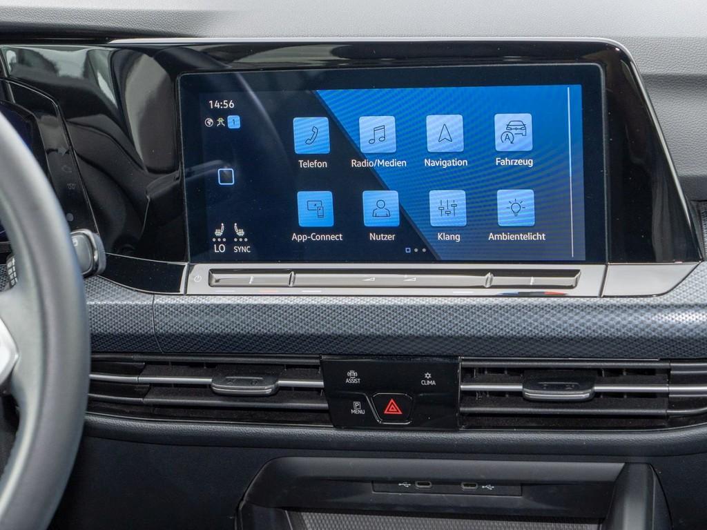 Volkswagen Golf VIII 1.0 TSI United AHK, Harman Kardon, миниатюра 12