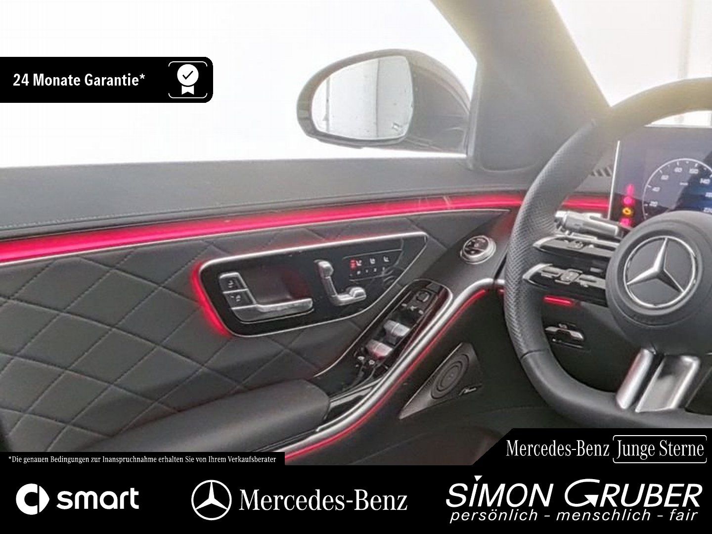 Fahrzeugabbildung Mercedes-Benz S 580 4M Lang AMG Exklusiv Chauffeur Executive