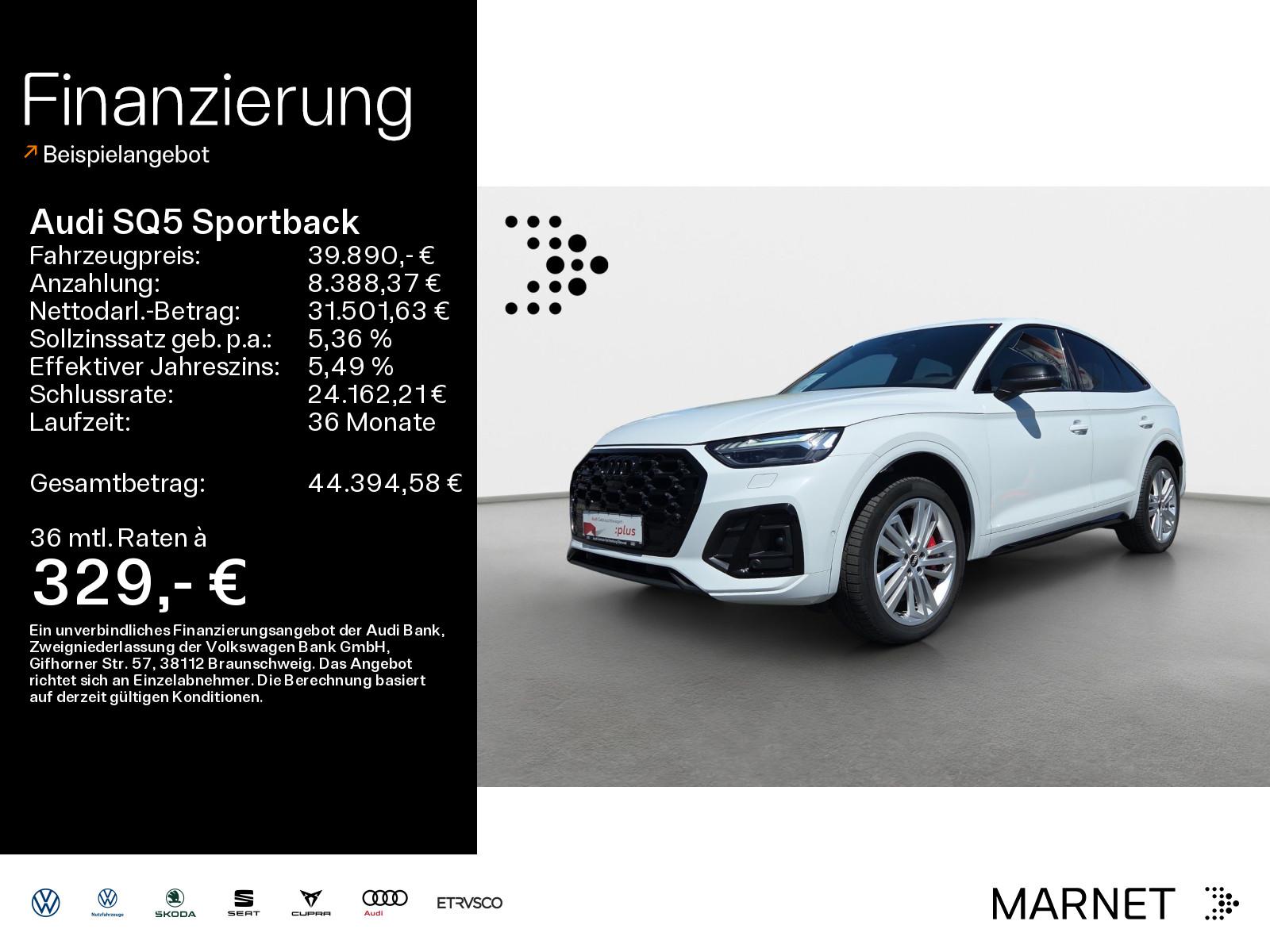Audi SQ5 Sportback TDI qu*Navi*Matrix*Alu*B&O*Virtual