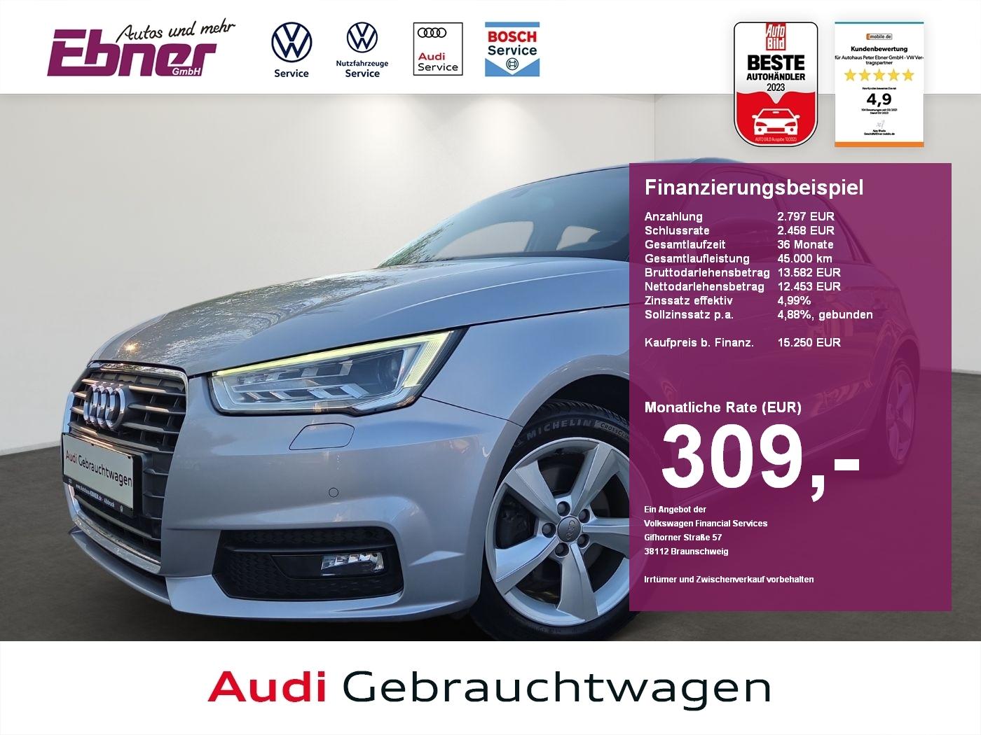 Audi A1 Sportback DESIGN 1.4TFSI 125PS XENON+NAVI+SIT