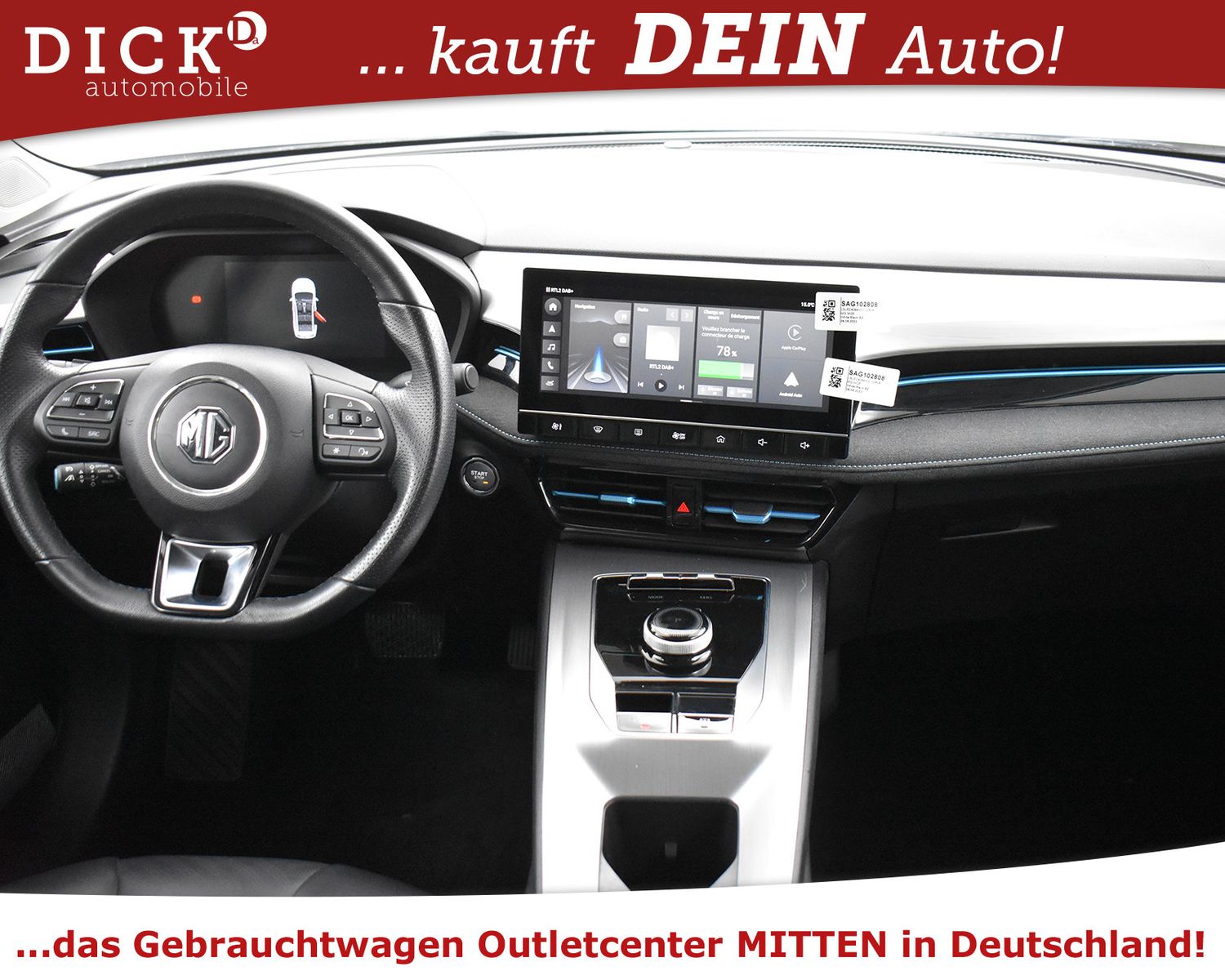 MG MG5 MAX 61 KWH Luxury >NAVI+LED+SHZ+DAB+ACC+360° - Image 11