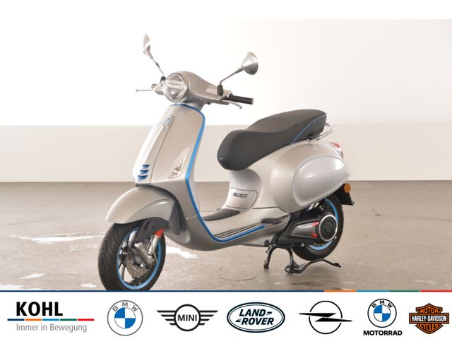 Vespa Elettrica 70 km h blu azzurro silber-blau