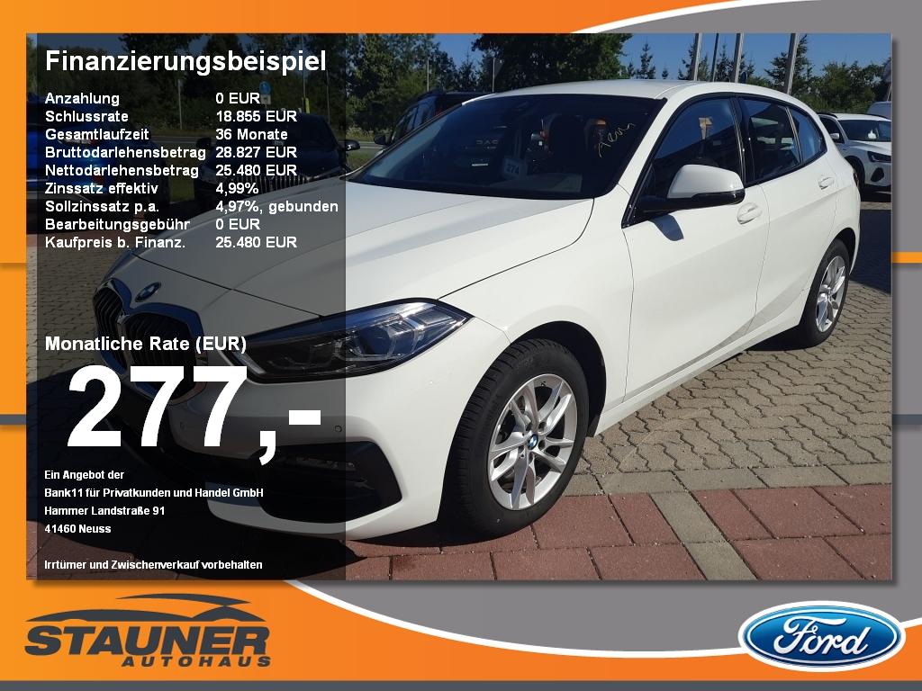 BMW 118i Sport Line Leder/Stoff Navi PDC LED SHZ