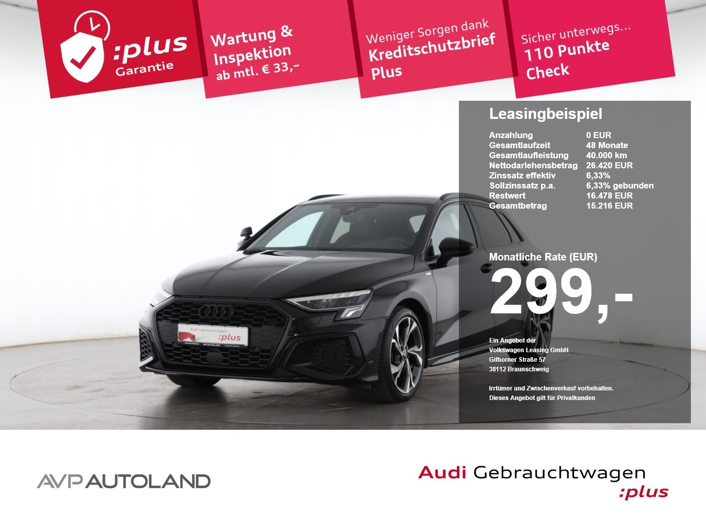 Audi A3 Sportback 35 TFSI S line | NAVI | AHK |