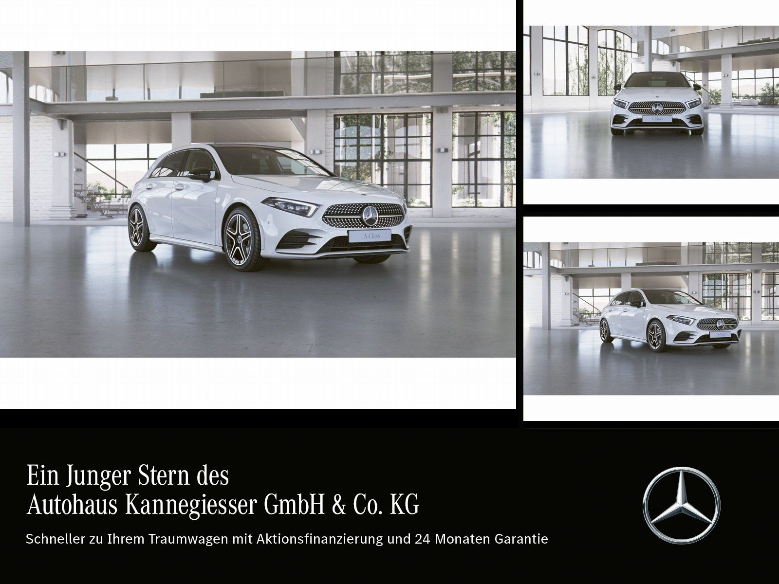 Mercedes-Benz A 200 d 4MATIC AMG-NIGHT PANO-DACH AHK MULTIBEAM foto 3