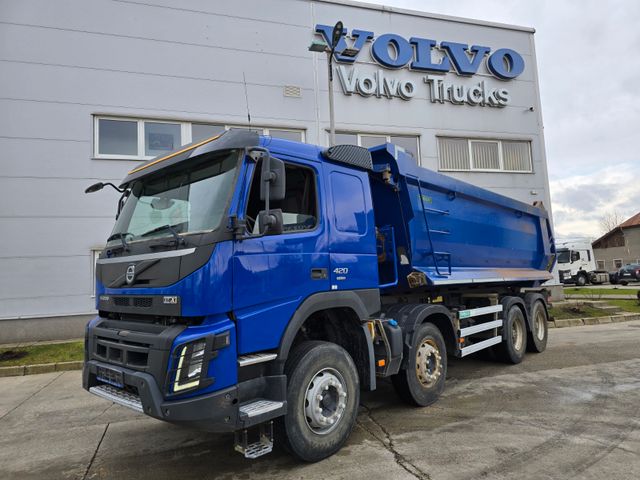 Volvo FMX420 8x4 MANUAL*SCHALTGETR.*AHK*21 m3