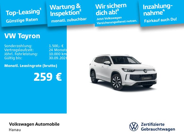Volkswagen Tayron 2.0 TDI DSG LIFE KAMERA*IQ-DRIVE*HUD*