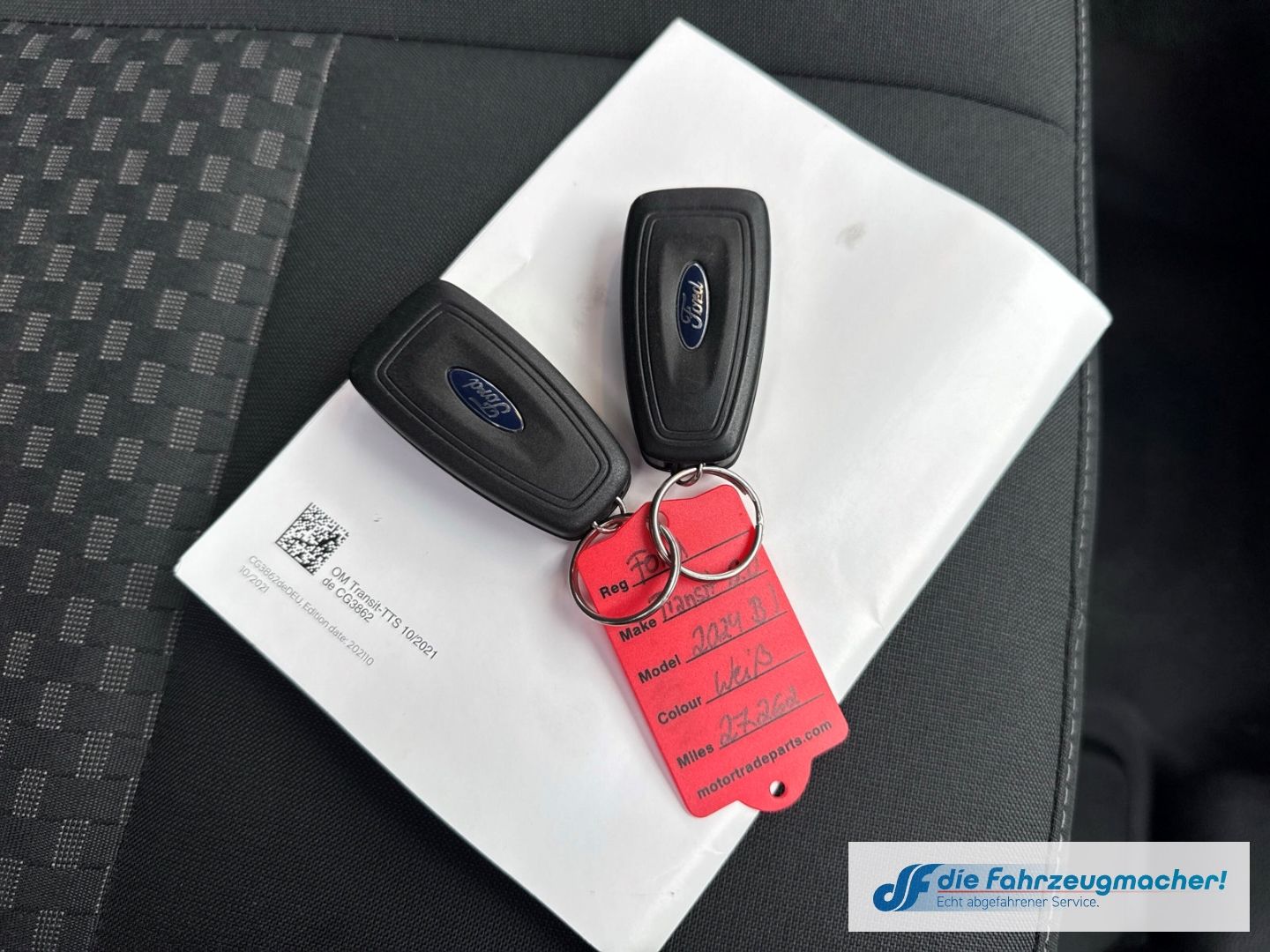 Fahrzeugabbildung Ford Transit Kasten 350 L2 Trend 2.0  Klima DAB Totwi