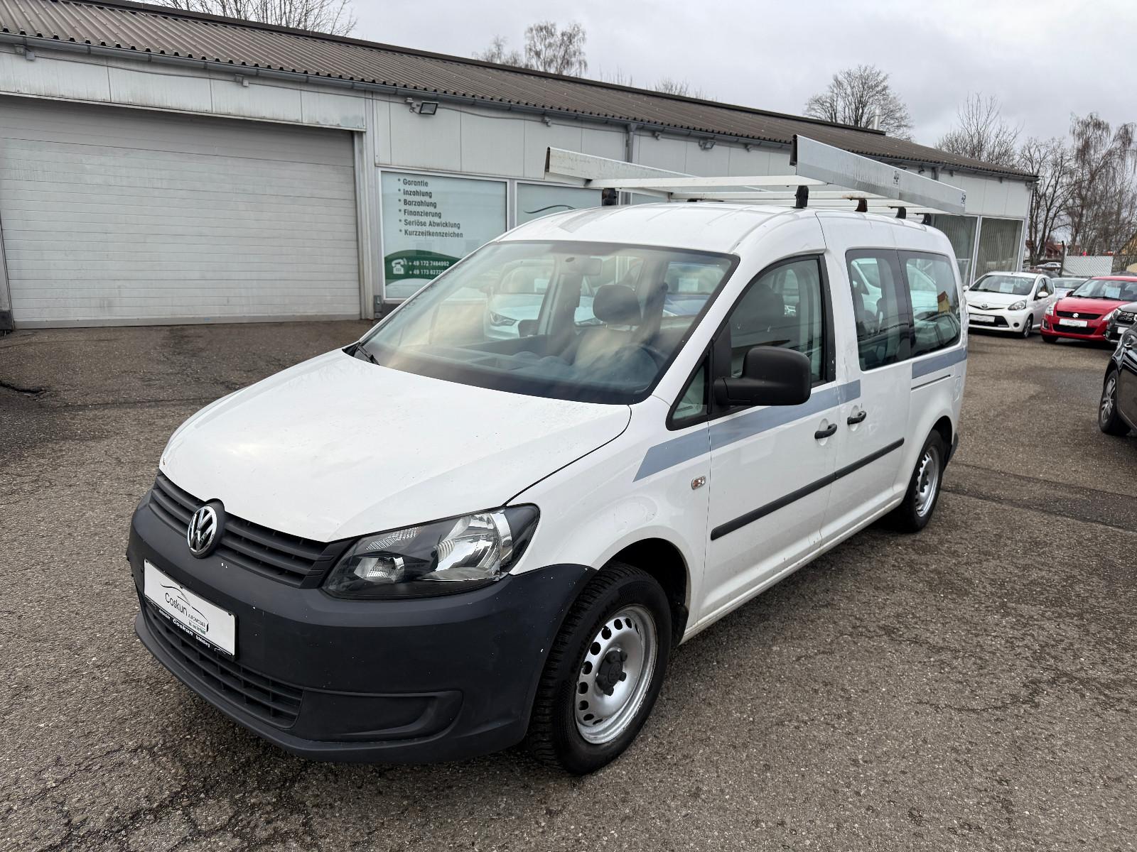 Volkswagen Caddy 1,6TDI Trendline*AHK*4-SITZER*LEDER*1-HAND