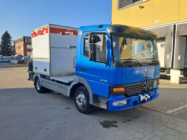 Mercedes-Benz Atego 818 L Saug Druckwagen  Fäkalien