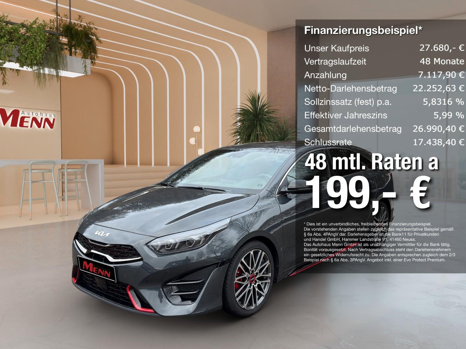 Kia ProCeed GT 1.6T DCT7 Nav Kamera SHZ Klappenausp.