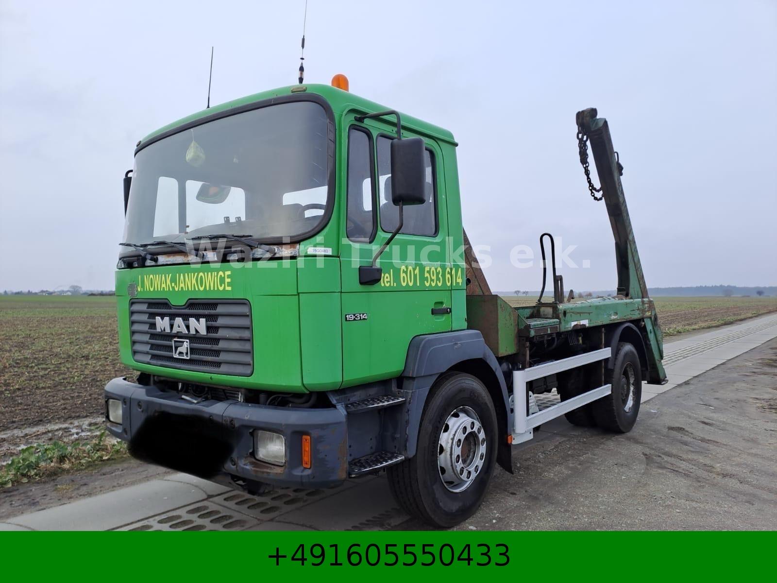 MAN 19 314 Absetskipper 4x2 Full Spring 6 Cilind 403