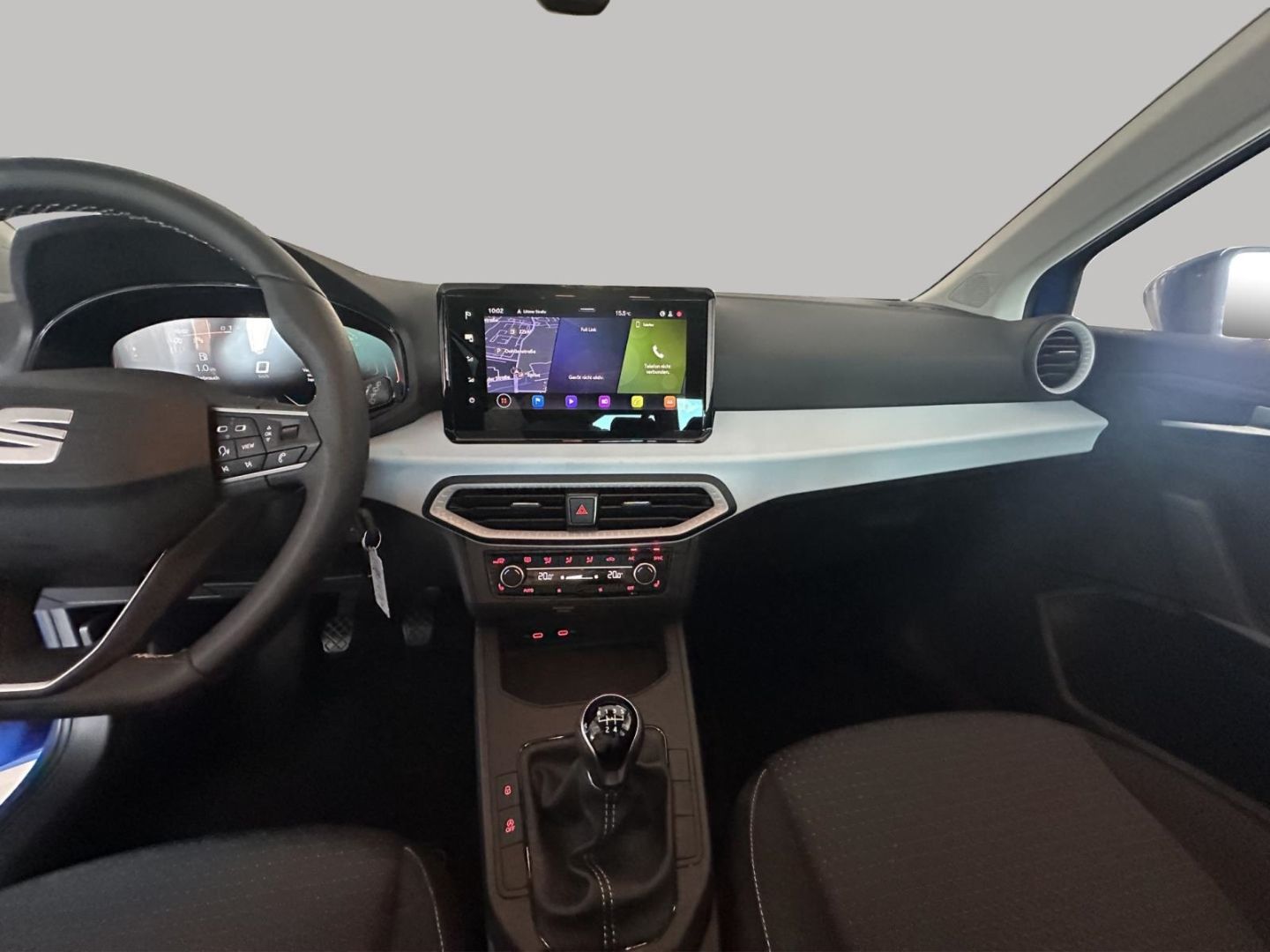 Fahrzeugabbildung SEAT Ibiza Navi Digitales Cockpit LED Apple CarPlay A