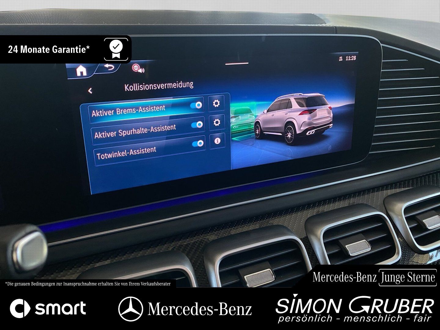 Fahrzeugabbildung Mercedes-Benz GLE 63 S 4M+ AMG Exklusiv ActivRide Perfo Burm