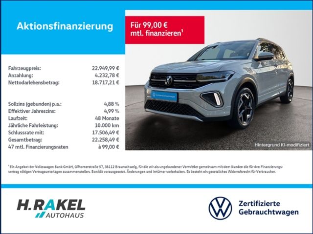 T-Cross R-Line 1.0 TSI *NAVI*AHK*SHZ