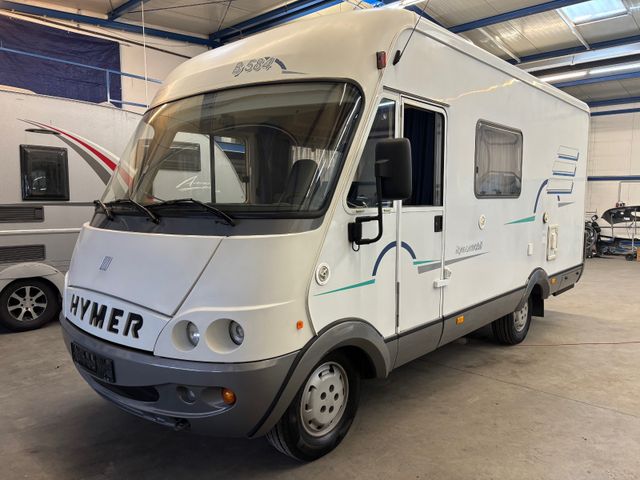 HYMER / ERIBA / HYMERCAR B584 Klimaanlage Hubbett Fahrradträger