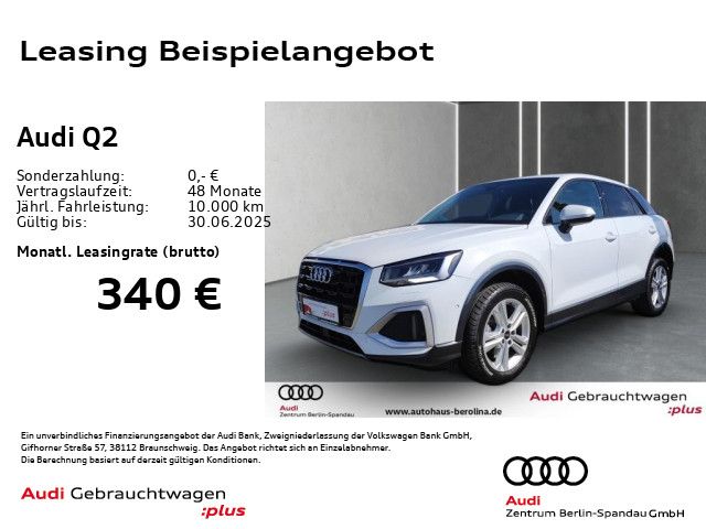 AUDI Q2 35 TFSI Adv. S tronic *AHK*GRA*R-CAM*PDC+*