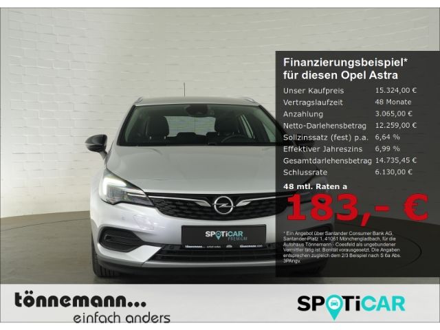 Astra K ST ELEGANCE+LED LICHT+RÜCKFAHRKAMERA+SIT