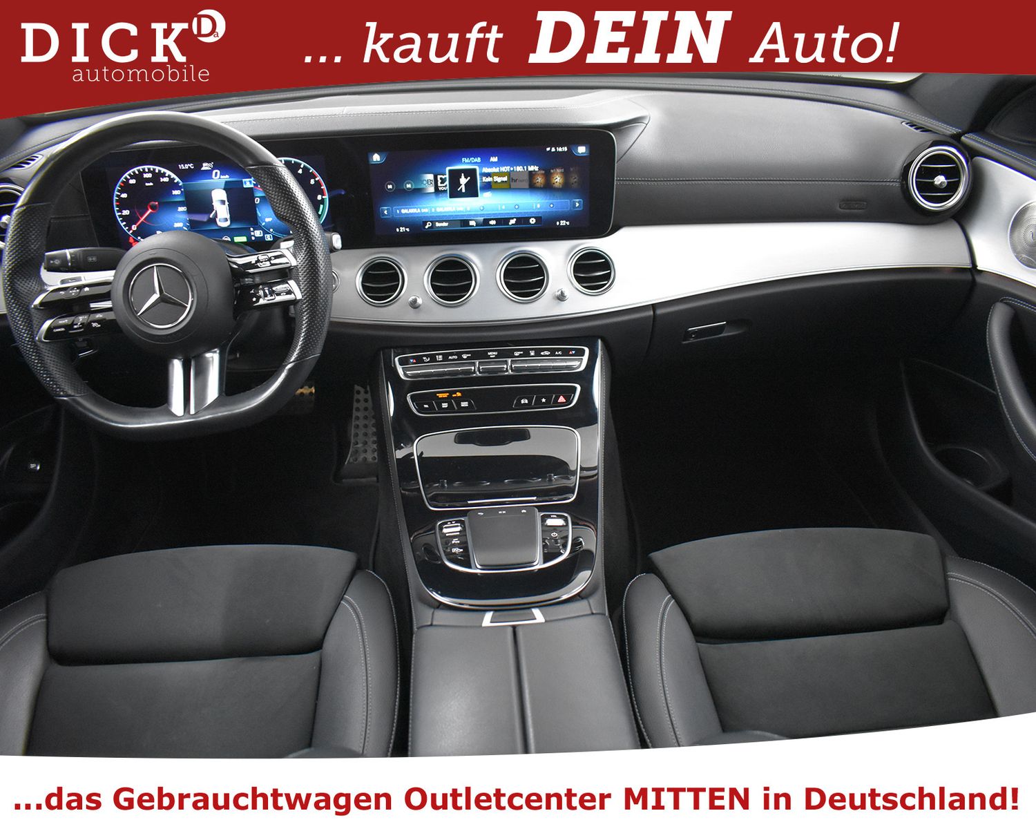 MERCEDES-BENZ E300de AMG Line NIGHT+HEAD+BURM+WIDES+360+COMAND - Image 8