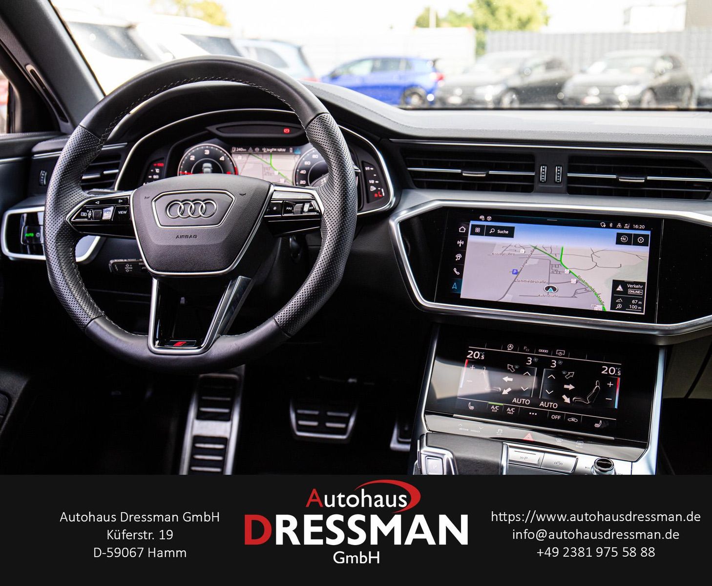 Audi A6 Avant 40 TDI S-Line MATRIX B&O 360° ACC AHK foto 14