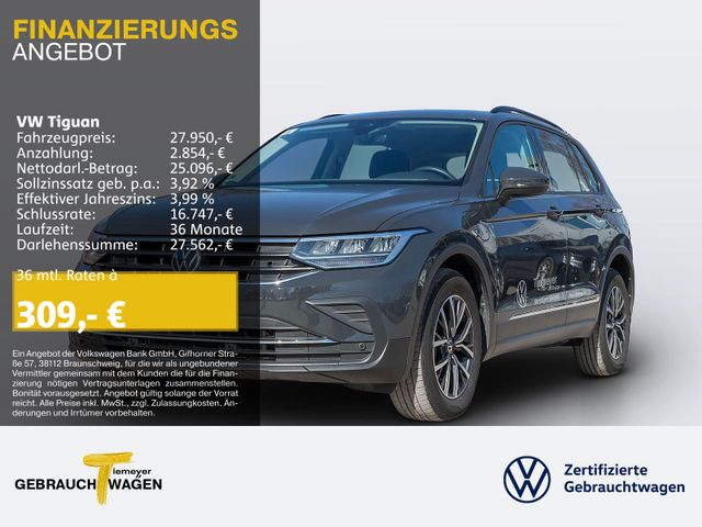 Volkswagen Tiguan 1.4 eHybrid LIFE NAVI ACC LED WINTERPAKET