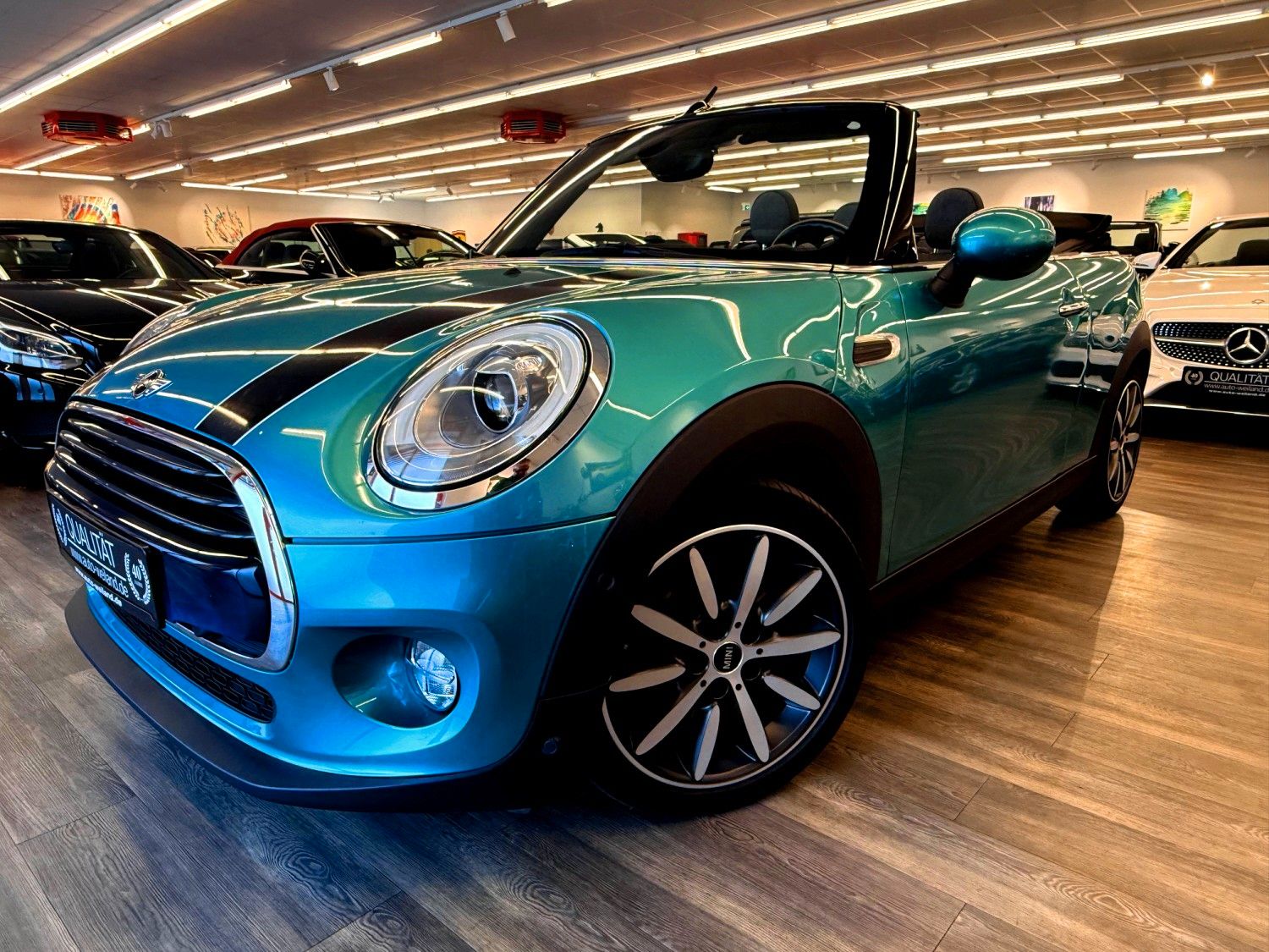 MINI Cooper Cabrio Klima Navi Sitzh Piano Lack PDC 1A