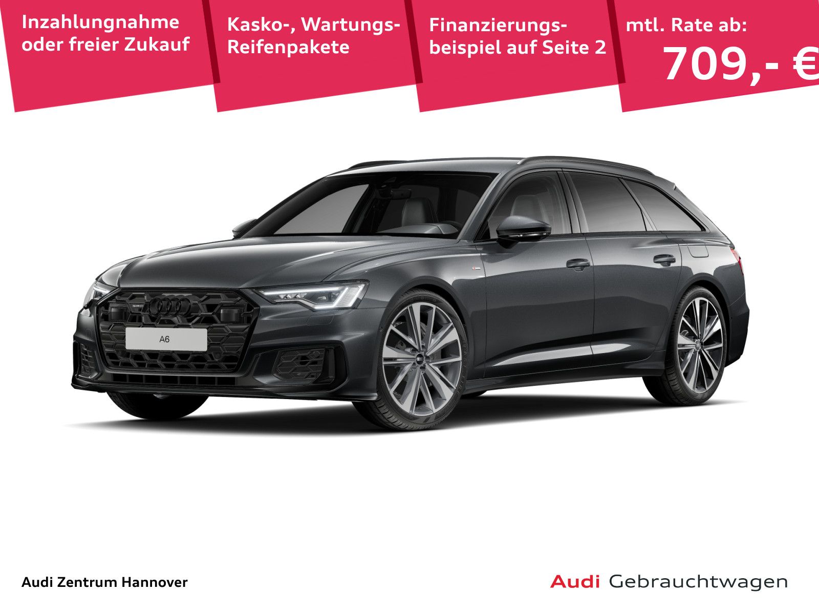 Audi A6 Avant 50 TFSI e S line quattro AHK B&O Sound