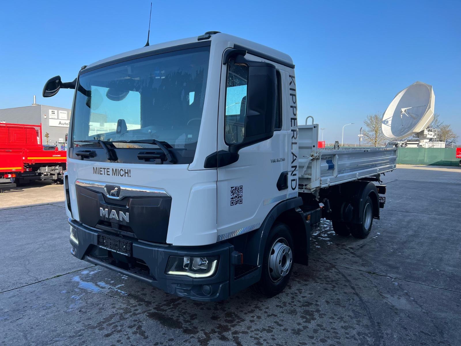 MAN TGL 8.220|Meiller-Trig.|TÜV|Klima|Blatt