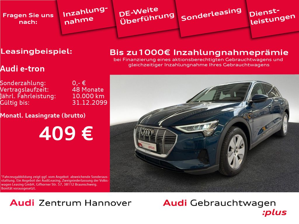 e-tron 50 quattro Navi virtual DAB