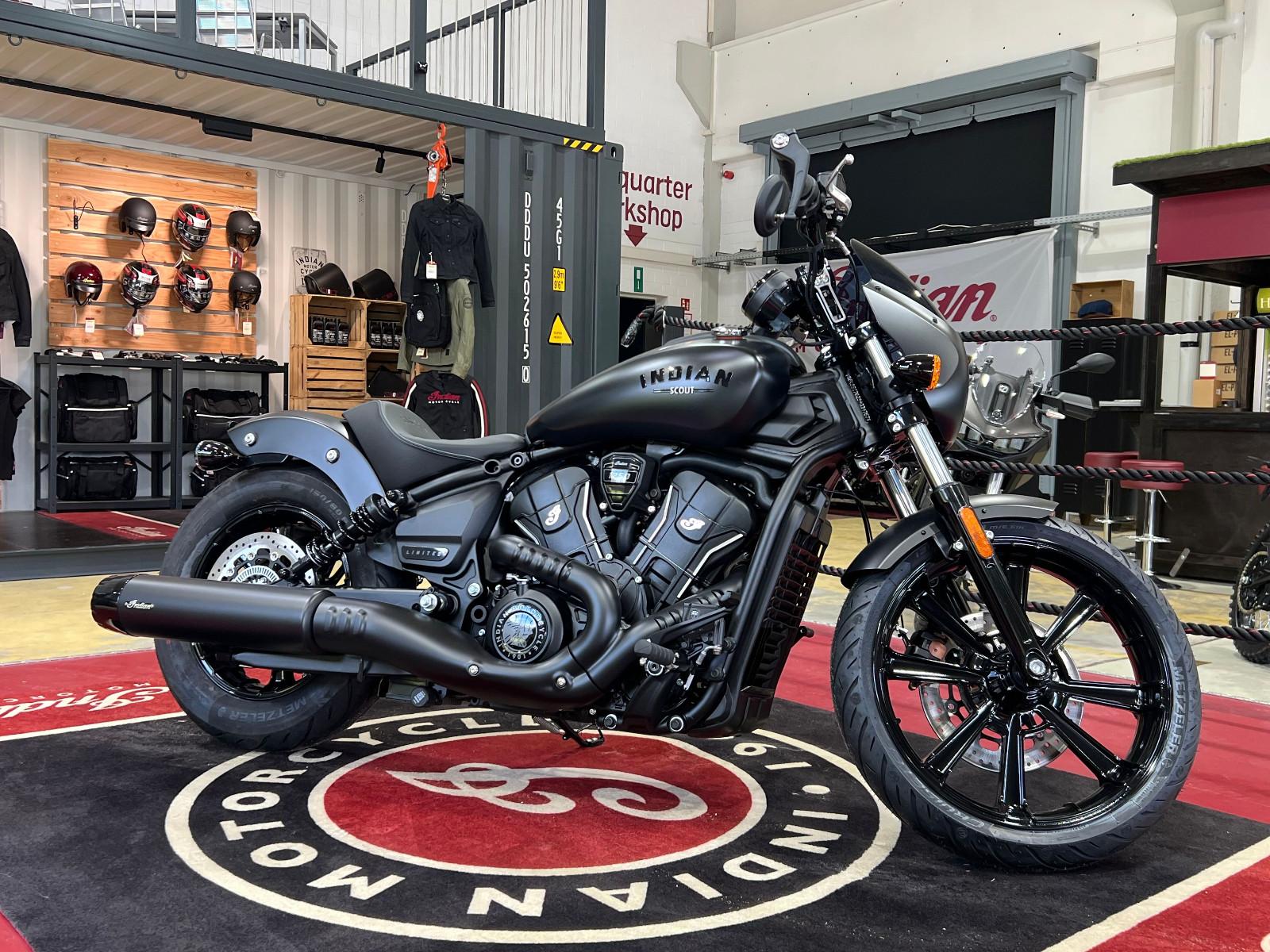 Indian Sport Scout Lim. Black Smoke 125 Jahre