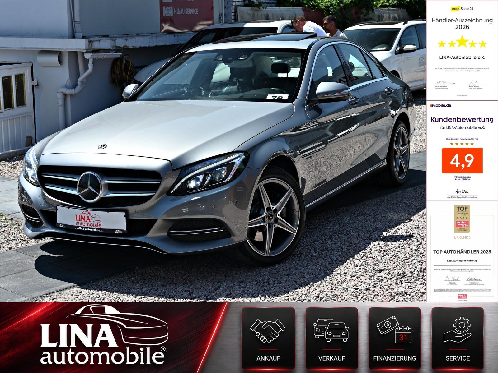 Mercedes-Benz C 250d 4M StandHz*HUD*ACC*Memory*elSD*Kamera*18"