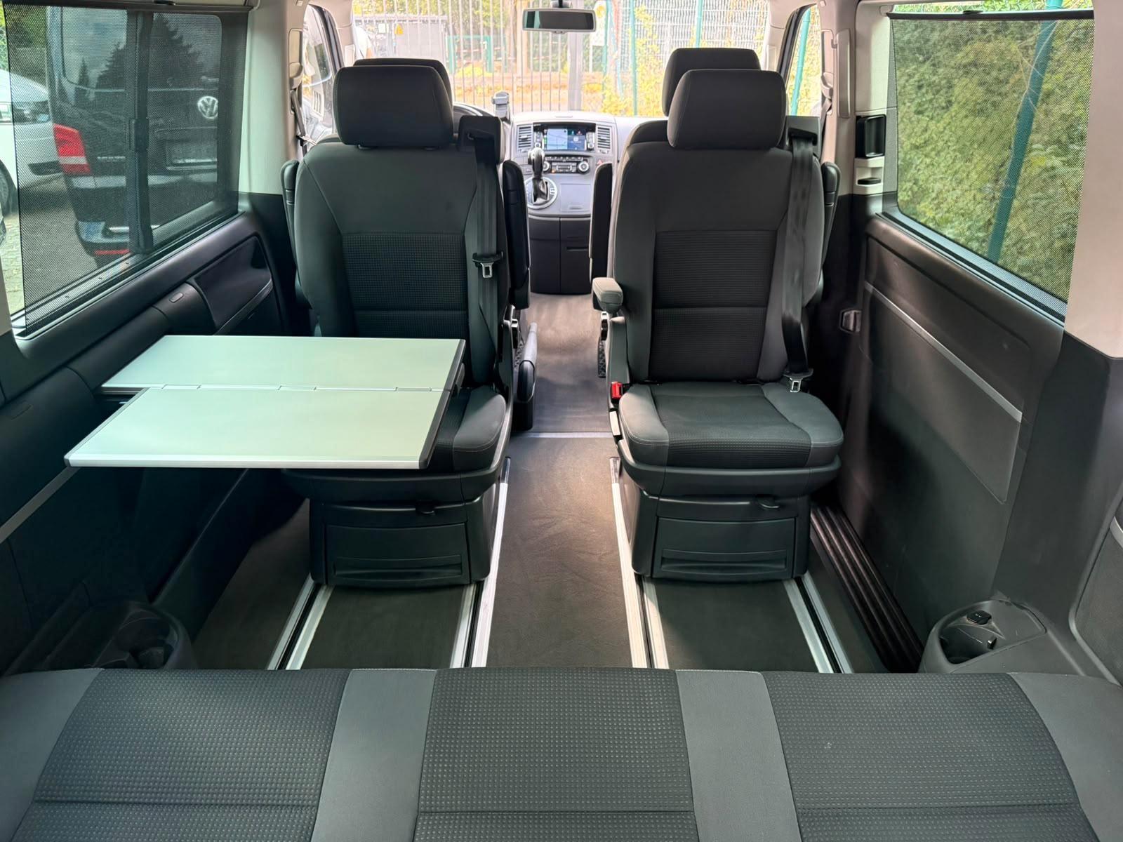 VOLKSWAGEN T5 MULTIVAN TEAM 2.0 TDI 140ch DSG - 7 PLACES - APPLE CARPLAY - CHAUFFAGE AUXILIAIRE - ATTELAGE - SIÈGES CHAUFFANTS