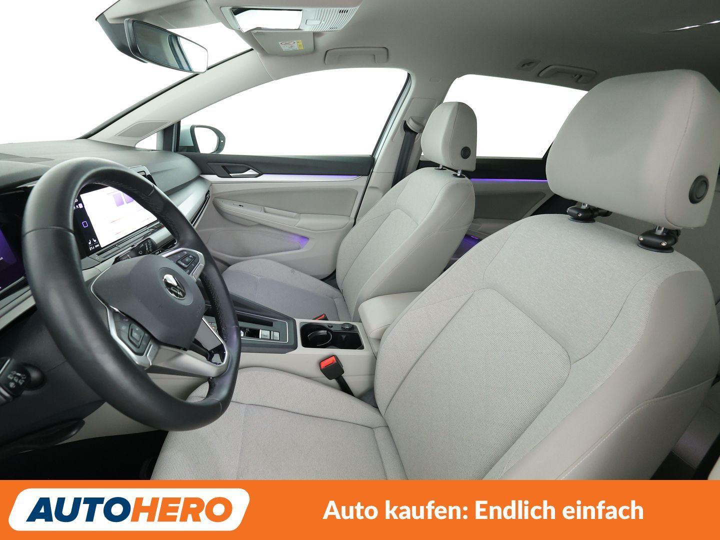 Volkswagen Golf VIII 1.0 eTSI Life Aut.*LED*NAVI*ACC*PDC*, миниатюра 9