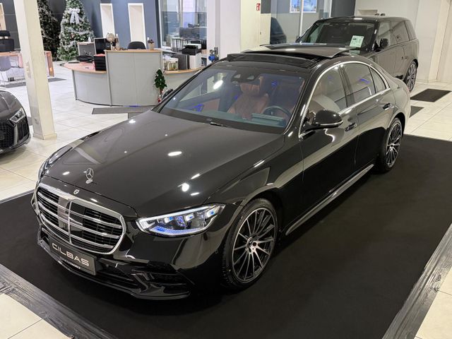 MERCEDES-BENZ S 580 AMG 4M *PANO*HUD*LEDER BRAUN*MASSAGE*NIGHT
