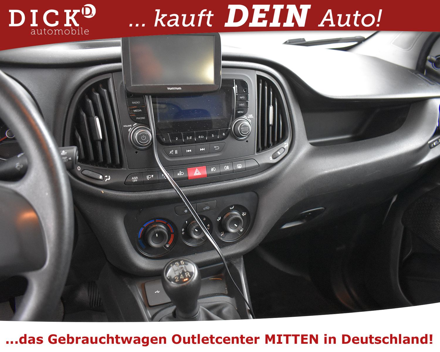 Fahrzeugabbildung Fiat Doblo 1.3 M-JET SX Kasten >KLIMA+REGAL+PDC+8FACH