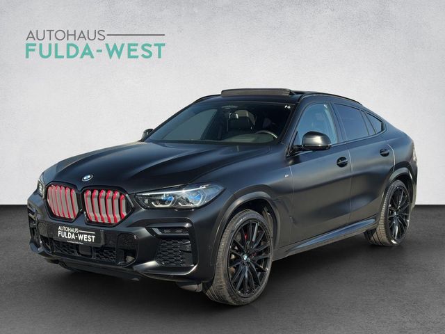 BMW X6 M50i Black Vermilion FrozenBlack Laser B&amp;W