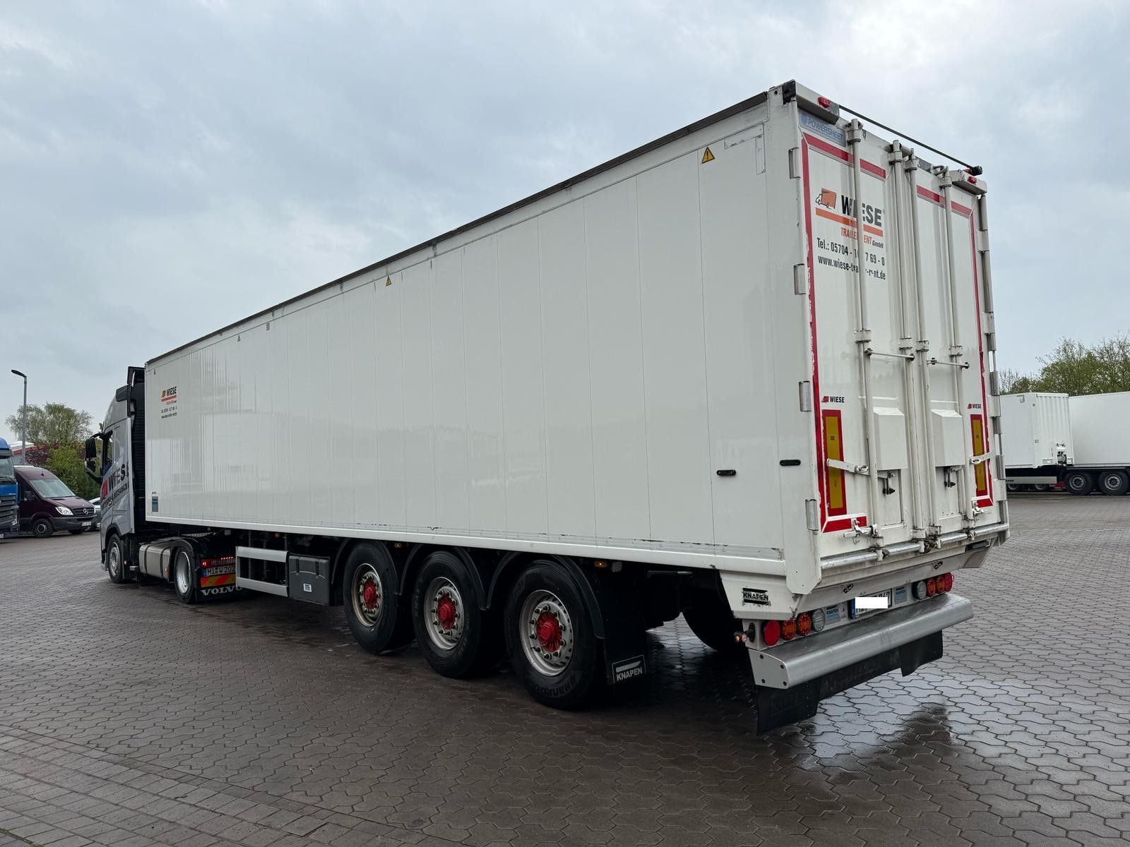 Fahrzeugabbildung Knapen K100 Schubboden 71 m³ Powersheet Lenkachse Agrar