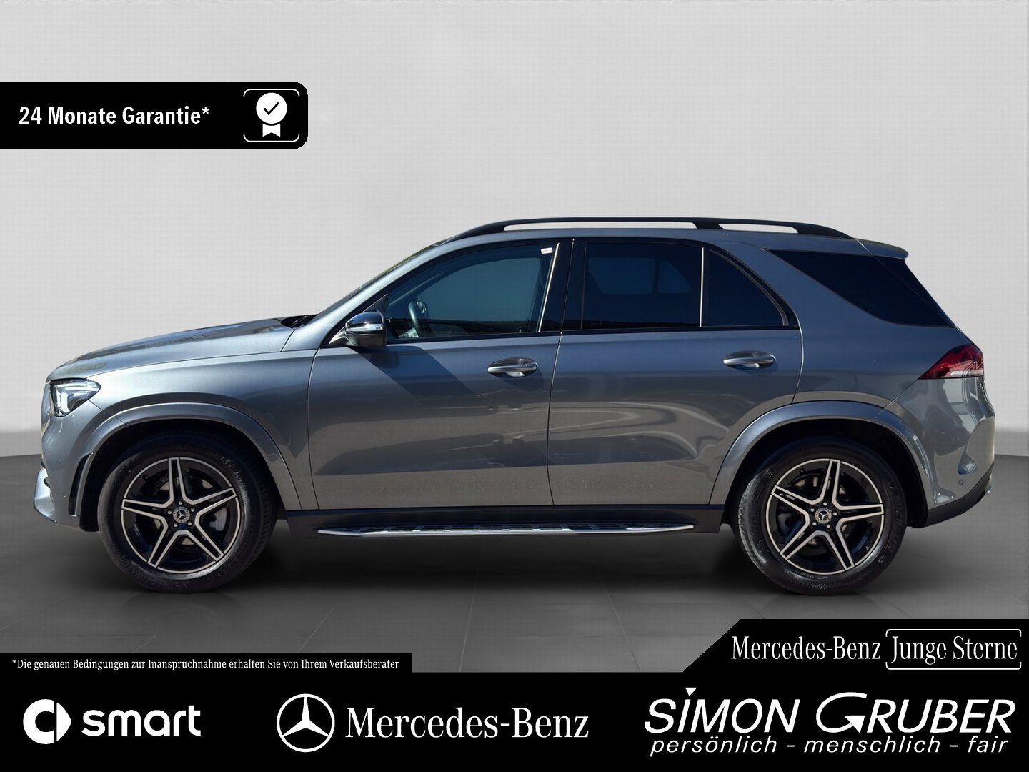 Fahrzeugabbildung Mercedes-Benz GLE 300 d 4M AMG Night Pano Burm 360 AHK LED 20"