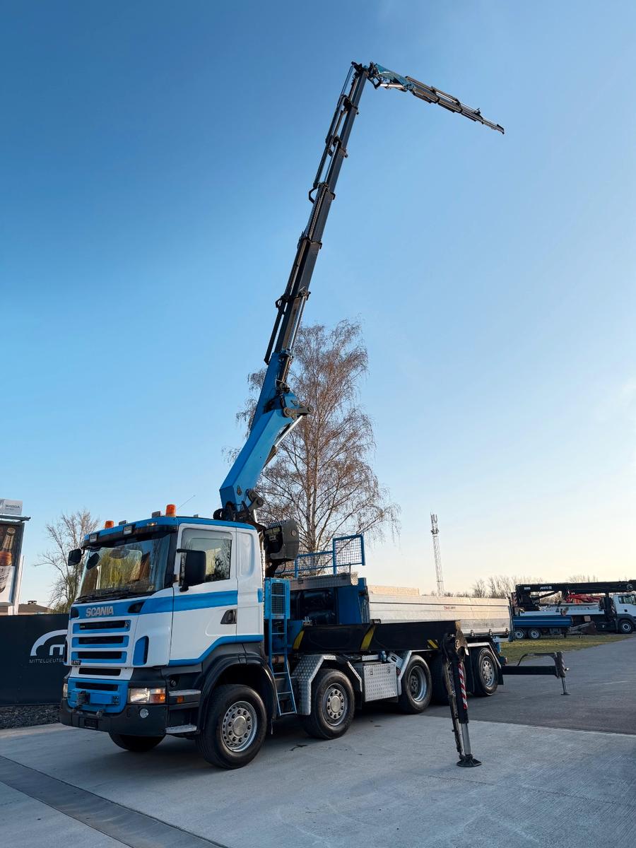 Scania R470 10x4 KRAN 31m FUNK+Jib+Seilwinde 5./6.
