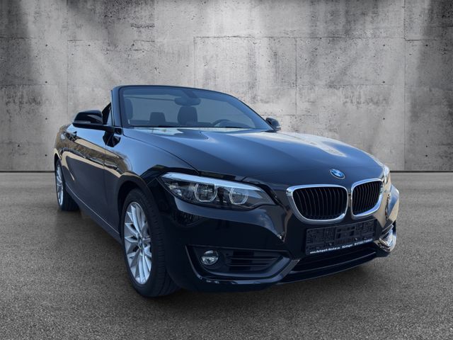 BMW 218i Aut.Cabrio Advantage Tempo SitzHz.NAVI LED