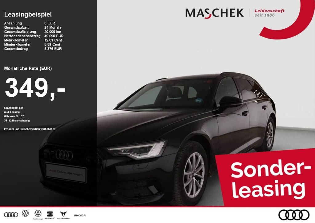A6 Avant advanced 45 TDI AHK Pano Black Matrix M