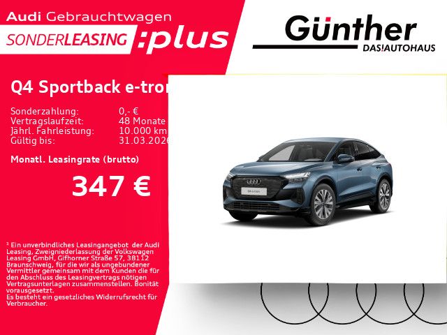 Audi Q4 Sportback e-tron 35++WINTERRÄDER+AHK+KAMERA++