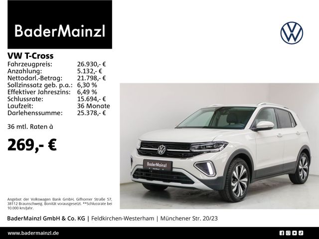 Volkswagen T-Cross 1.5 TSI DSG Style Kam IQ.DRIVE Matrix