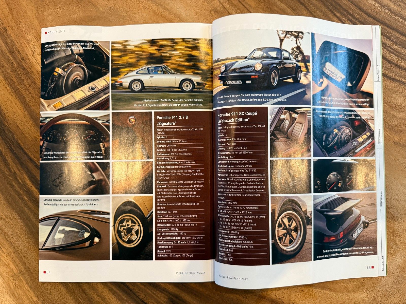 Fahrzeugabbildung Porsche 911 SC "WEISSACH EDITION"