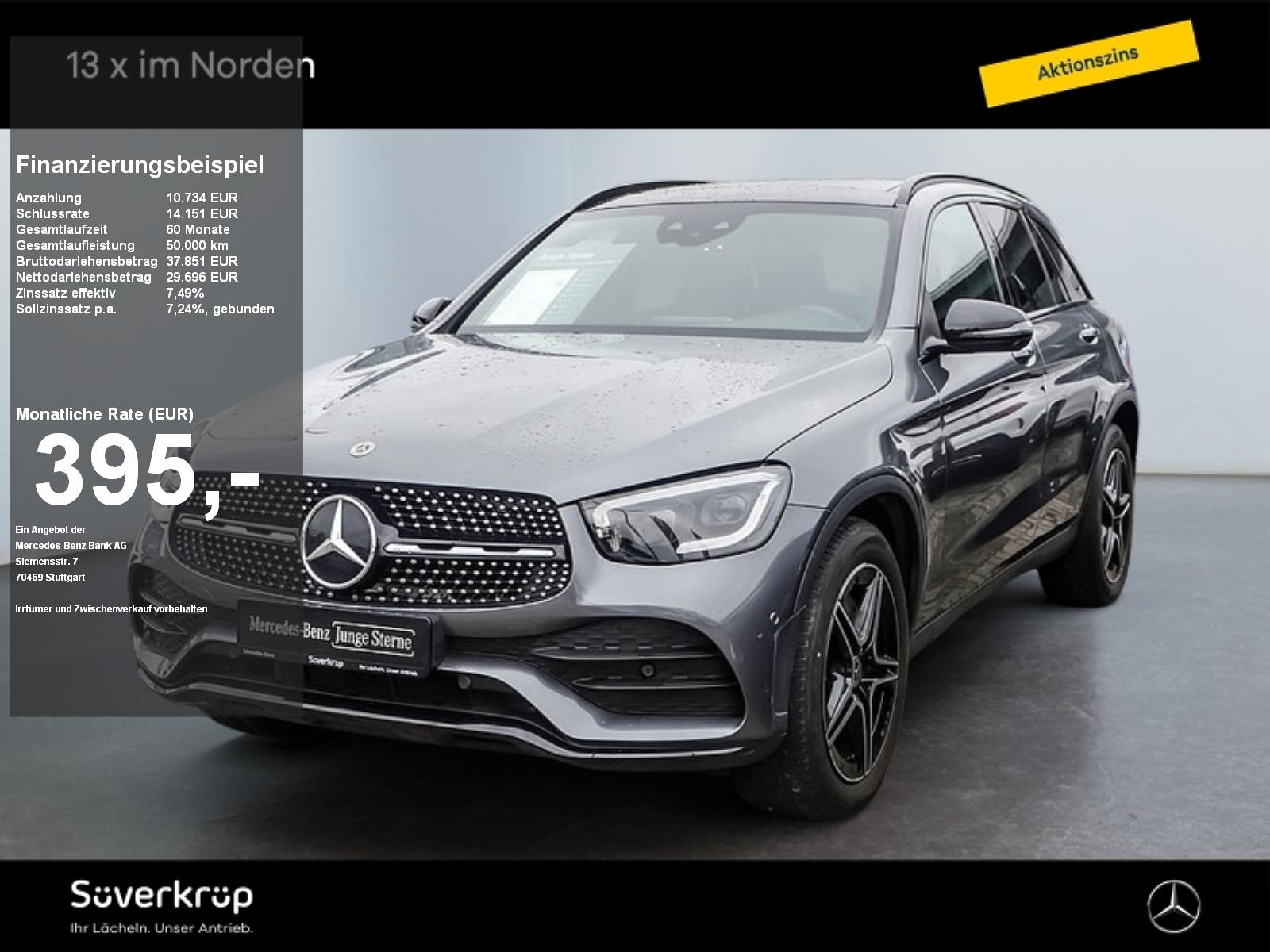 Mercedes-Benz GLC 300 d 4M AMG NIGHT MULTI AHK DISTR KAMERA